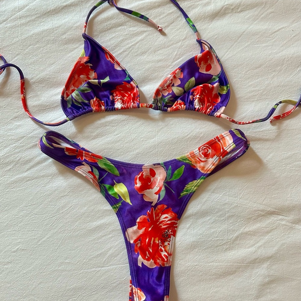Loleia Swim Floral Bikini Set